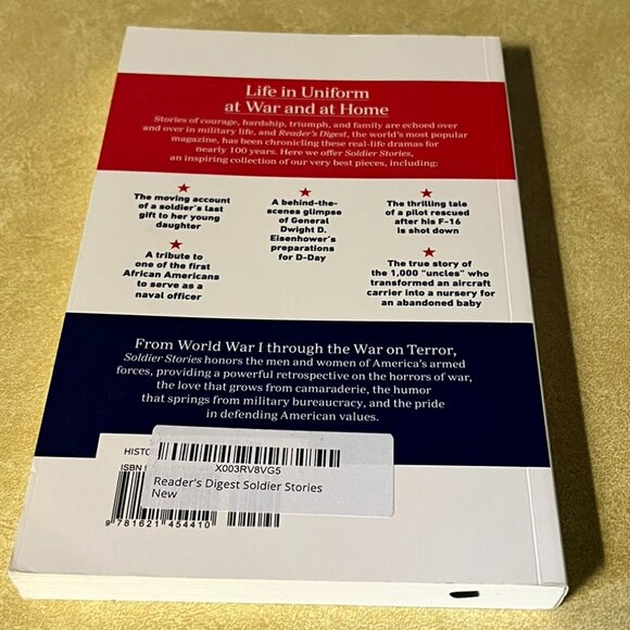Reader's Digest Soldier Stories: 100 Years or American Heroes Book - Picture 2 of 2